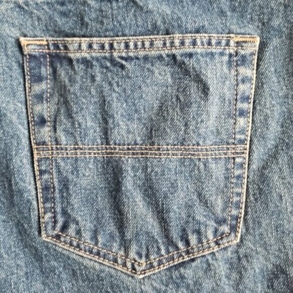 Izod Jeans Men's Size 44x32 Classic Fit High Rise Tapered 100% Cotton Y2K - Picture 15 of 16
